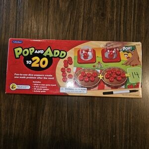 Lakeshore Pop and Add to 20 Game - Vibrant Red